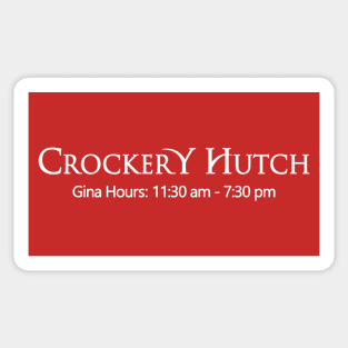 The Crockery Hutch Sticker